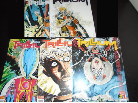 Trillium #1 2 3 4 5 (5x Comics) - DC Comics/Vertigo - 2013