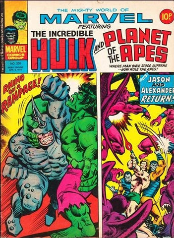 Mighty World of Marvel #236 - Marvel Comics/British - 1977