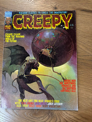 Creepy #75 - Warren Magazine - 1975