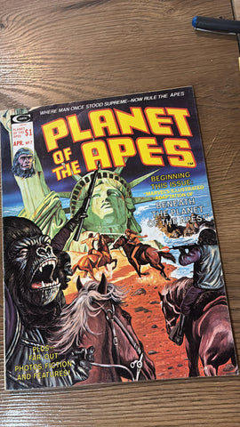 Planet of the Apes #7 - Curtis Magazines - 1974