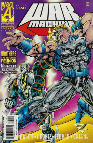 War Machine #21 - Marvel Comics - 1996