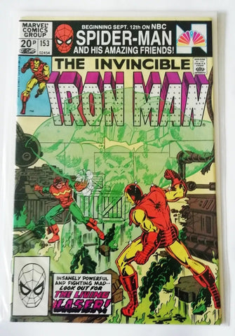 Invincible Iron Man #153 - Marvel Comics - 1981 - Pence Copy