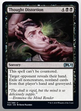 "Thought Distortion" - Magic The Gathering Card - M20