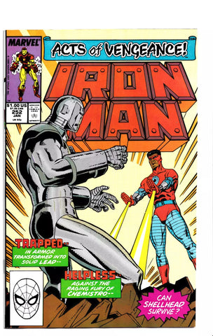 Iron Man #252 - Marvel Comics - 1989