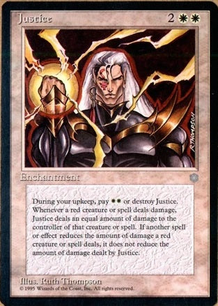 "Justice" - Magic The Gathering - Ice Age