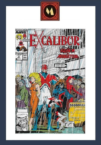 Excalibur #8 - Marvel Comics - 1989