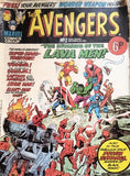 The Avengers #1, #2, #4 and #5 (4x Comics) - Marvel Comics / British - 1973