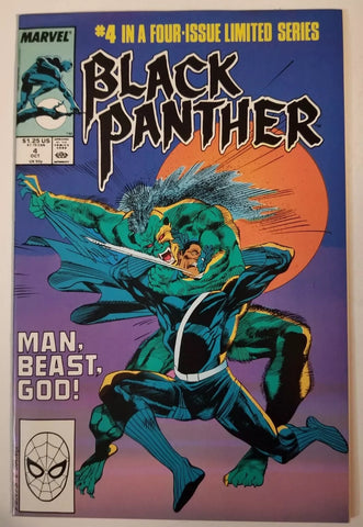 Black Panther #4 - Marvel Comics - 1988 -  Mini-Series