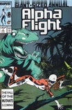 Alpha Flight Annuals #1 and #2 - Marvel Comics - 1986/1987