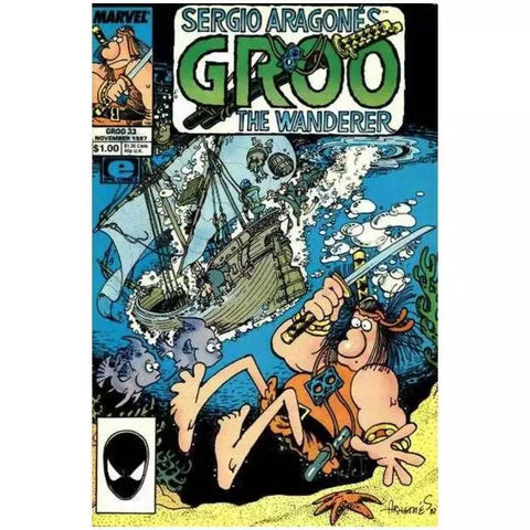 Groo the Wanderer #33 - Marvel Comics - 1987