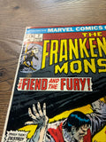 Frankenstein #7 - Marvel Comics - 1973