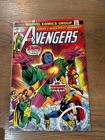 The Avengers #129 - Marvel Comics - 1974