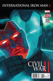 International Iron Man #2, #3 and #4 - Marvel Comics - 2016