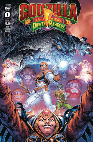 Godzilla vs Mighty Morphin Power Rangers II #1  - IDW Comics - 2024