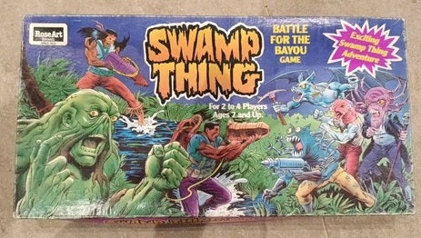 Swamp Thing: Battle For The Bayou - Board Game - 1991