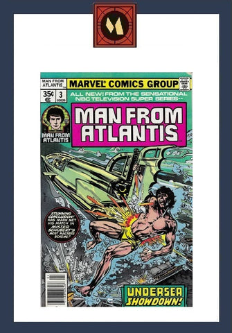 Man From Atlantis #3 - Marvel Comics - 1977