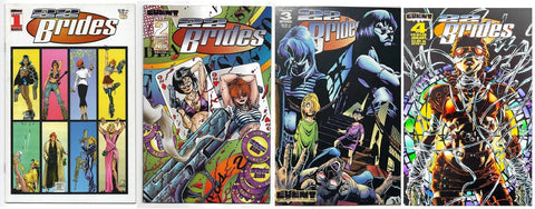 22 Brides #1 - #4 (4x Comics RUN) - Event Comics - 1996 - 1st Painkiller Jane