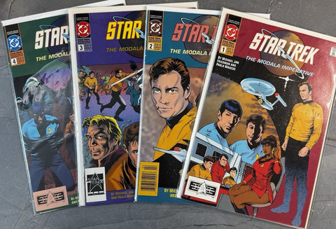 Star Trek: The Modala Imperative #1-4 (Set) - DC Comics - 1991