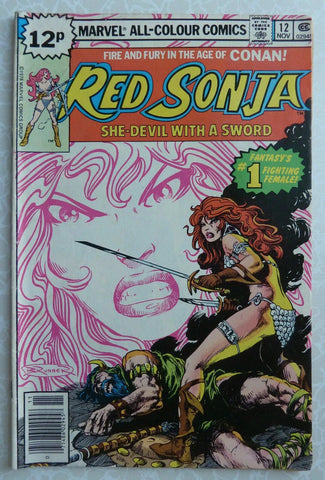 Red Sonja #12 - Marvel Comics - 1978