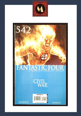 Fantastic Four #542 - Marvel Comics - 2007