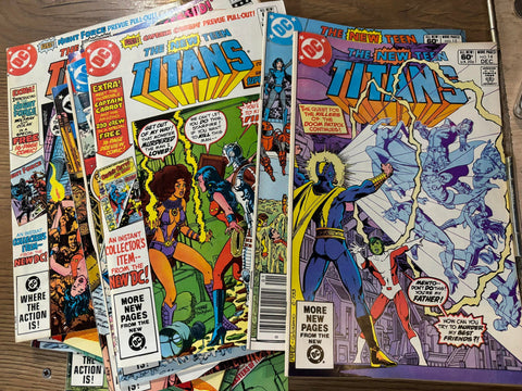 New Teen Titans #14-32 - DC Comics - 1983- joblot/run