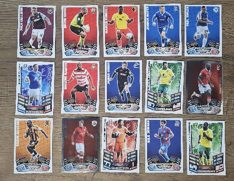 Match Attax Cards x15 - Topps - 2007