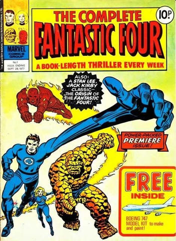 Complete Fantastic Four #1 - Marvel Comics/British - 1977