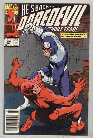 Daredevil #290 - Marvel Comics - 1991 - Newstand