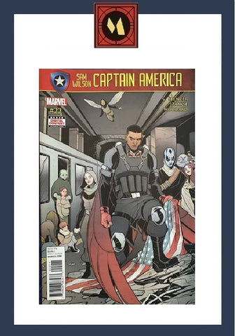 Sam Wilson: Captain America #22 - #25 (4x Comics RUN) - Marvel - 2017