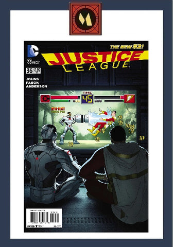 Justice League #36 - DC Comics - 2015 - Video Game Variant
