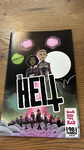 The Hell #1 - 1981 Comics - 2022 - SIGNED - Jason Miller Kickstarter