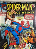 Spider-Man Comics Weekly #50 #51 and #52 - Marvel / British - 1973
