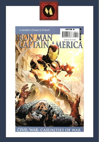 Iron Man/Captain America: Casualties Of War # 1 - Marvel Comics - 2007