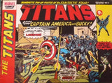 The Titans #4 5 6 (3x Comics) - Marvel Comics / British - 1975