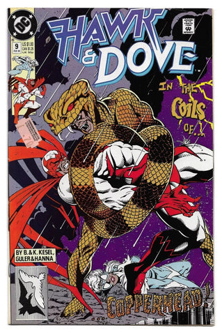 Hawk & Dove #9 - DC Comics - 1990