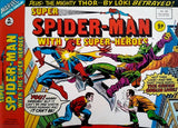 Super Spider-Man #176, #177, #185 - Marvel Comics / British - 1976
