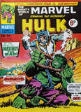 Mighty World of Marvel #72 - #80 (9x Comics) - Marvel/British - 1974