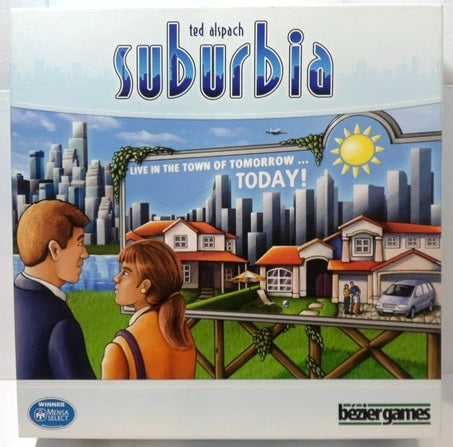Suburbia Board Game - Bezier Games - Winner: Mensa Select