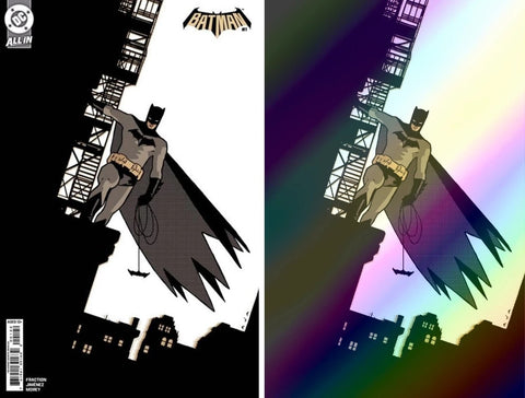 Batman #1 - DC Comics - 2026 - 1:50 David Aja Foil/Trade Variant Set