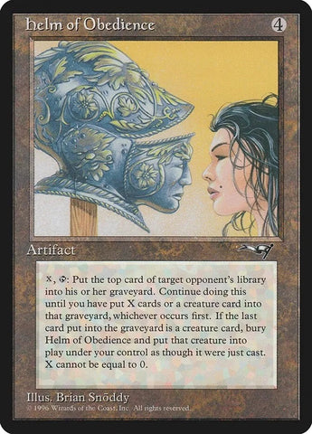 Helm of Obedience - MTG Alliances - Magic the Gathering