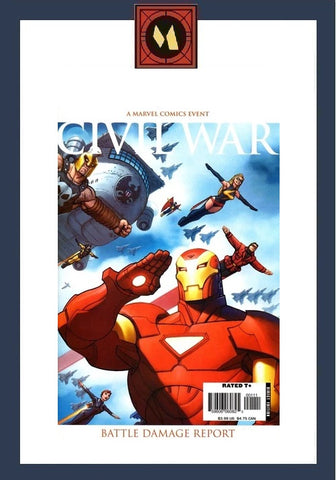 Civil War: Battle Damage Report #1 (One Shot) - Marvel Comics - 2007