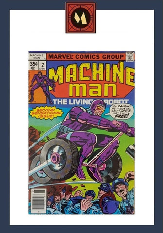 Machine Man #2 - Marvel Comics - 1978