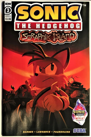 Sonic the Hedgehog Scrapnik Island #3 - IDW - 2022