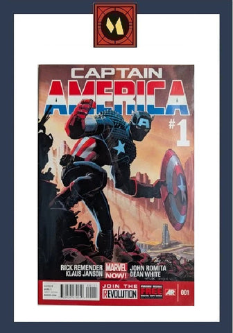Captain America #1 - #5 (5x Comics RUN) - Marvel Comics - 2013