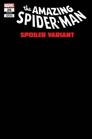 Amazing Spider-Man #26 (LGY#920) - Marvel Comics - 2023 - Spoiler Variant