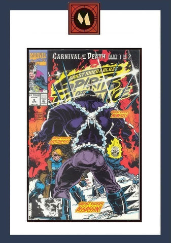 Ghost Rider & Blaze - Spirits of Vengeance #9 - Marvel - 1993 - 1st App Vengeance