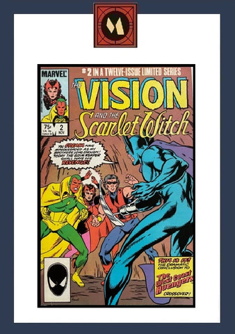 The Vision And The Scarlet Witch #2 - Marvel Comics - 1985
