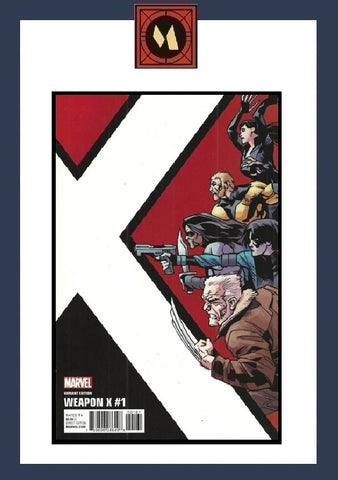 Weapon X #1 - Marvel Comics - 2017 - Corner Box Variant