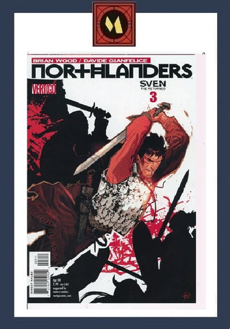 Northlanders: Sven The Returned #3 - Vertigo Comics - 2008