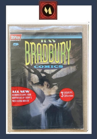 Ray Bradbury Comics #5 - Topps Comics - 1993 - Polybagged with cards